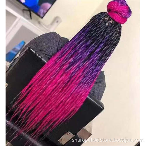 African woman Hair Attachment for braid wig C14 c15 b29 Jumbo ombre braiding hair